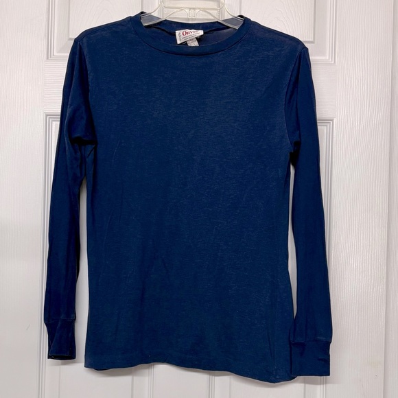 Orvis Vintage Long Sleeve Silk Blend Base Layer Sz L - Picture 1 of 3